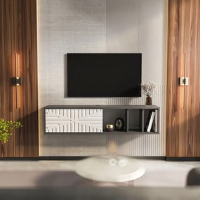 Teo Floating - Anthracite, White