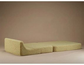 Zöld buklé gyerek fotel Flipster – Wigiwama