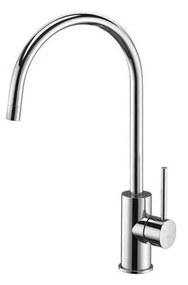 Paffoni - Mosogató csaptelep LIGHT 36,3 cm fényes króm