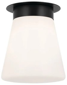 Kichler KL-ALBERS-F-T-BK-mennyezeti lámpa ALBERS 1xE27/40W/230V átmérő 21,6 cm fekete
