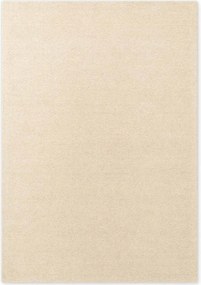 Bézs kézi szövésű gyapjú szőnyeg 160x230 cm Puristic Knots – Elle Decoration