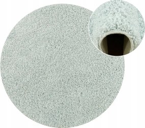 átm. 80 cm Kerek Puha Shaggy Allure Szőnyeg Ifjúsági Szobába
