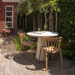 Kevon kerti kerek asztal