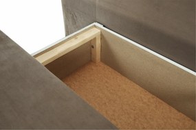 Kanapé ágyfunkcióval, capuccino/bézs, CLIV