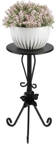 Virágállvány 55x33 cm fekete