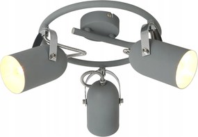 Mennyezeti spotlámpa kerek Candellux szürke