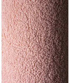 Rózsaszín buklé párna gyerek kanapéhoz U – Wigiwama