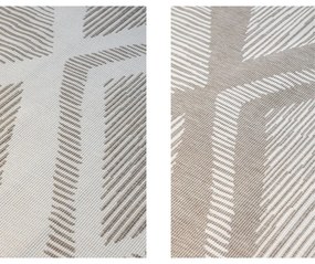 Barna-krémszínű kültéri szőnyeg 120x170 cm Gemini – Elle Decoration