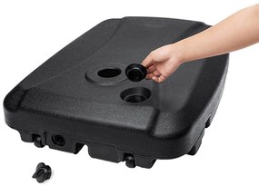 Tölthető napernyő talpak több típusban-függő napernyő talp, gurulós