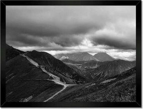 Poszterek keretben 40x30 Tátra Lengyel hegyek Kilátás