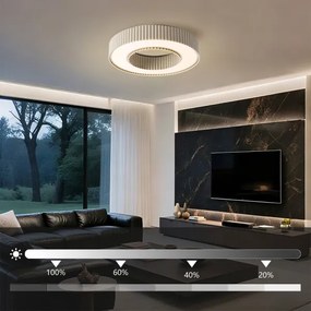 Brilagi - LED dimmelhető mennyezeti lámpa LUMIX LED/48W/230V 3000-6000K bézs színű, átmérő 50 cm + távirányító