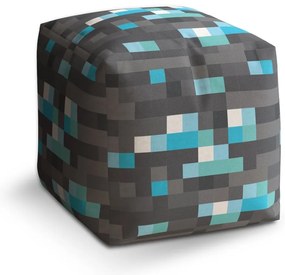 Cube zsámoly Blocks 1, szürke / kék