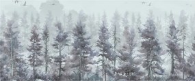 Kép - Fenyőerdő II., akvárium (120x50 cm)