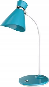 Asztali lámpa kék Asztali világítás Éjjeli lámpa E27 Nilsen