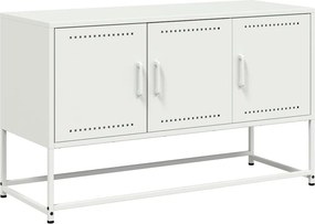vidaXL fehér acél TV-szekrény 100,5x39x60,5 cm