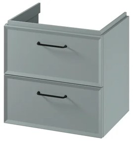 Cersanit S1021-003 - Függesztett mosdószekrény MILLE 60x45 cm mentaszínű