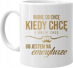 Bögre Nyugdíjas Ajándék Nyugdíjas vagyok