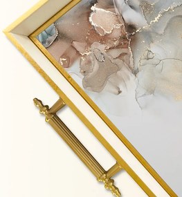 Üveg tálca, 38×24 cm – TPB9875
