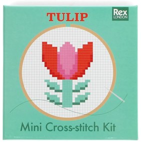 Kreatív készlet Cross-stitch Kit Tulip – Rex London