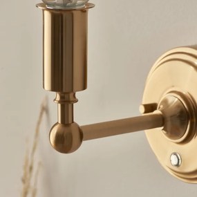 Endon 114827 - LED Dimmelhető újratölthető fali lámpa BURLEY LED/1,5W/5V réz/kék