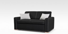 Kétszemélyes kanapé Pallie (fekete). 1043270