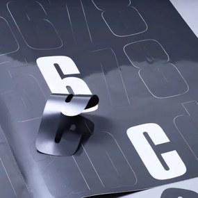 Steinel 065935 - LED napelemes házszám LED/0,07W 2000 mAh IP44 antracit