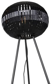 Modern állólámpa állvány fekete - Zoë