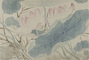 Flizelin fotótapéta Flizelin Design lótusz levelek 104x70 Ragasztó