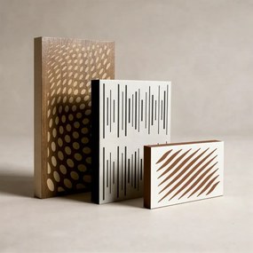 Varnour akusztikus panel diffúzorral - 130x64x11cm