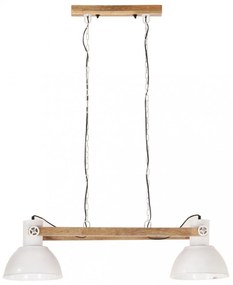 fehér ipari függőlámpa 25 W 109 cm E27