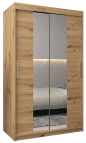 Ruhásszekrény 120 cm Toki 1 (artisan tölgy + artisan tölgy). 1064897
