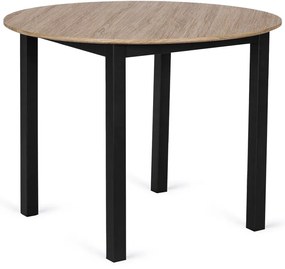 Kerek Étkezőasztal Sonoma Tölgy Színben. TEO 100 cm