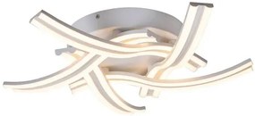 RÁBALUX 5890 TULIO Modern LED Mennyezeti Lámpa Fehér IP20