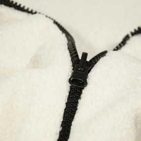 Világosszürke buklé gyerek babzsákfotel Cocoon 120 – SLOWDOWN