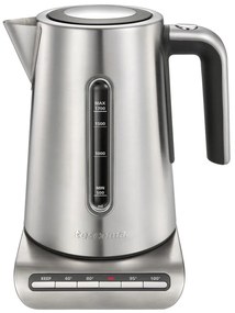 Ezüstszínű rozsdamentes acél vízforraló 1.7 l President – Tescoma