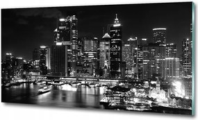 Fotó üvegfestmény New York utcái 100x70