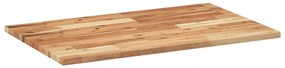 olajbevonatú tömör akácfa íróasztallap 80 x 50 x 2 cm