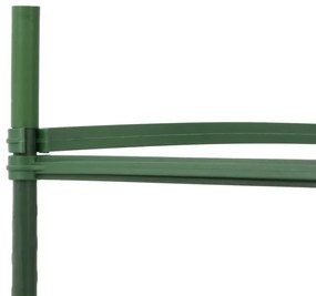 2 db acél és polipropilén paradicsomketrec 154 cm