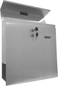 STILISTA Falra szerelhető postaláda rozsdamentes acélból