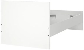 Fehér egyszemélyes ágy 90x190 cm Naia – Tvilum