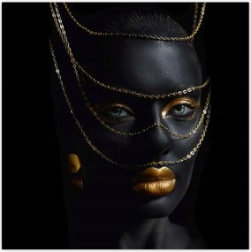 Fotótapéták 312x312 Az aranyszínű csecsebecsék mögött