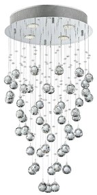 LUXERA 62411 - Kristály csillár NORR 4xGU10/50W/230V