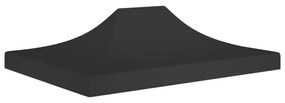 fekete tető partisátorhoz 4,5 x 3 m 270 g/m²