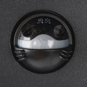 Kanlux 28995 - REKA kültéri LED fali lámpa érzékelővel LED/7W/230V IP54 antracit