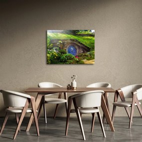 Kép - Hobbitfalva (70x50 cm)