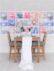 Fotótapéta flizelina Pasztell édesség Gyerek motívumok és álmok 250x104 +ragasztó