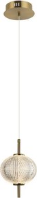 ITALUX PND-29038-1-GD LAZIE Egyágú Függesztett Lámpa Fém LED IP20