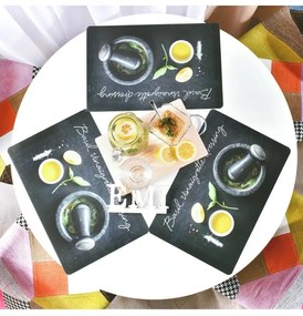 Bazsalikom tányéralátét