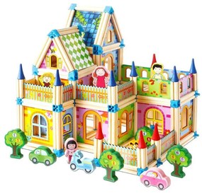 2Kids Toys - Fa építőkészlet: Kastély