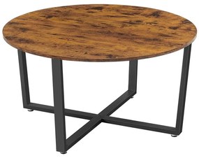 ELDUR konferenciaasztal barna/fekete